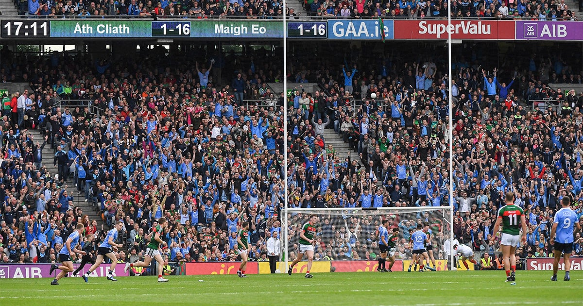 Croke Park packed with fans on a match day