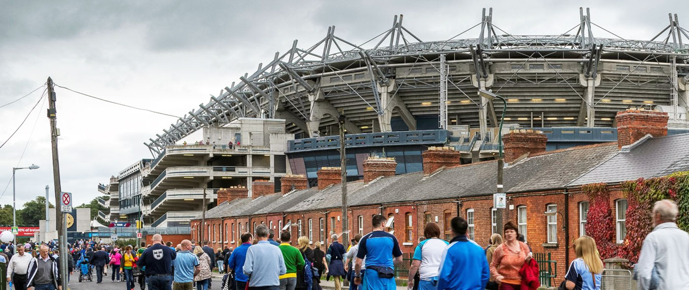 Jones's Road outside Croke Park, Dublin
